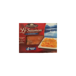 DELPEYRAT Saumon fumé extra Norvège 140 g
