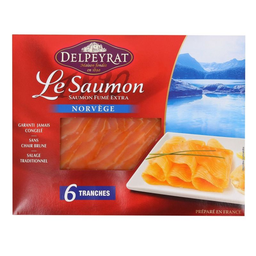 DELPEYRAT Saumon fumé Norvège 210 g