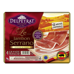 DELPEYRAT Presunto Serrano 12 meses 100g