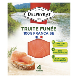 DELPEYRAT Truta fumada extra 120 g