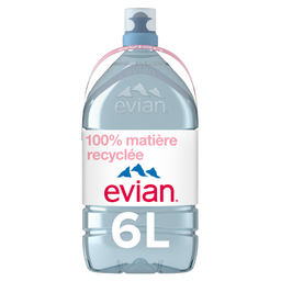 EVIAN Natural spring water 6 L