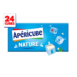 APERICUBE Cubos de queso para aperitivo Nature 24 piezas 125 g