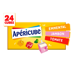 APERICUBE Cubos de queso para aperitivo Panier de Campagne 24 piezas 125 g