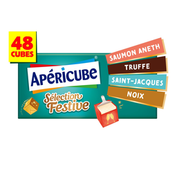 APERICUBE Cubos de queso para aperitivo 4 sabores edición limitada 250 g