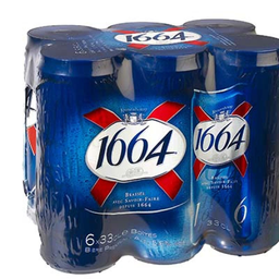 KRONENBOURG 1663 biere 5.5%V boîte 6X33cl