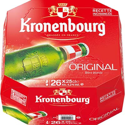 KRONENBOURG pack bouteille akroba 26X25cl