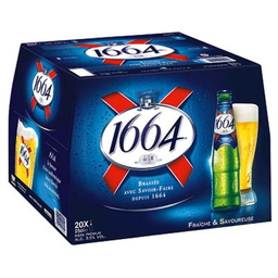 1664 Cerveza premium 20 x 25 cl