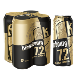 KRONENBOURG Bière Blonde Intense 7,2%