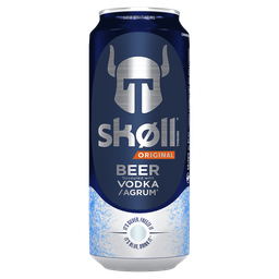 SKOLL Cerveza aromatizada con vodka y cítricos 0.5 L