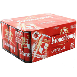 KRONENBOURG pack boîte biere 12X33cl