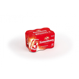 KRONENBOURG Bte Biere 4,2° 6x33 cl