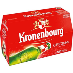 KRONENBOURG Biere 4.2° 10x25 cl