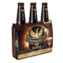 GRIMBERGEN Elixir Cerveza 3 x 33 cl