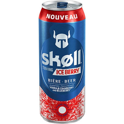 SKOLL Cerveza aromatizada vodka & black and red berries 50 cl