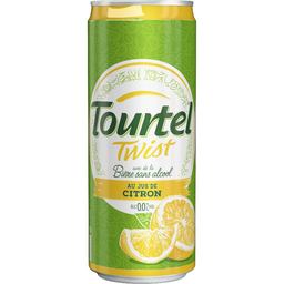 TOURTEL TWIST Bière Aromatisée Jus de Citron Sans Alcool 0,0% 33 cl