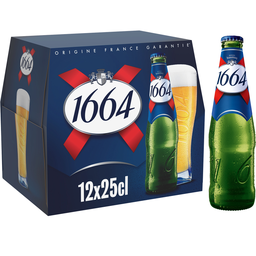 1664 Blonde Beer 5.5% 12 x 25 cl