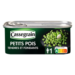 CASSEGRAIN Ervilhas com cebolas 140 g