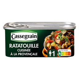 CASSEGRAIN Ratatouille cuisinée à la provençale 185 g