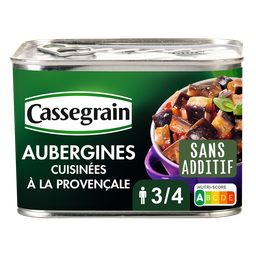 CASSEGRAIN Provençal-style Aubergines 660 g