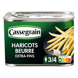 CASSEGRAIN Extra-fine butter beans 0.39 kg