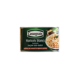 CASSEGRAIN White Beans Ouest-Saint Sauce 410 g