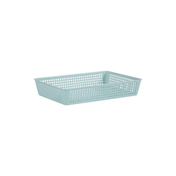 EDA plastique rangette grand modèle vert d'eau dim 28.5X20.5X5cm