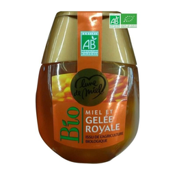 FAMILLE MICHAUD lune de miel, miel et gelée royale avec doseur BIO 250g