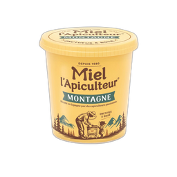 L'APICULTEUR Miel de montagne crémeux 1kg