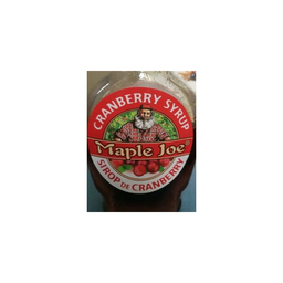 MAPLE JOE Sirope de Arándano Rojo 250 g
