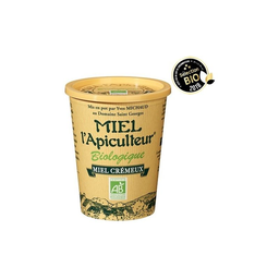 FAMILLE MICHAUD miel crémeux BIO l'apiculteur 500g