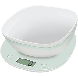 TERRAILLON 14670 Escabeaux De Cuisine Couleur Menthe, Blanc Comptoir Balance De Ménage Électronique