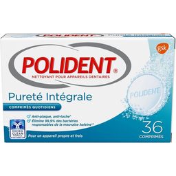 POLIDENT nettoyant appareil dentaire pureté intégrale X36