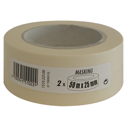 DAISIF Smooth Masking Tape 2 Beige 50m x 25mm