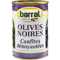 BARRAL Aceitunas negras confitadas sin hueso 180 g