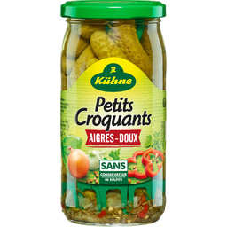 KÜHNE Petits croquants aigres-doux 185g