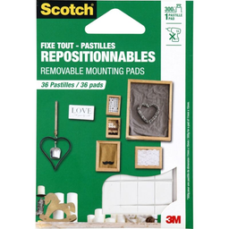SCOTCH Fixe Tout Pastillas Reposicionables 36