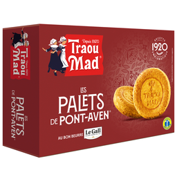 TRAOU MAD DE PONT-AVEN Biscuits sablés bretons TRAOU MAD DE PONT-AVEN