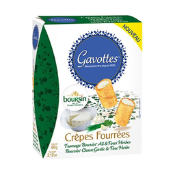 TRAOU MAD gavottes crep four boursin 60g