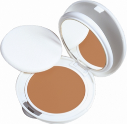 EAU THERMALE AVENE Crème de teint compacte Fini mat poudré naturel Soleil N°5.0 Peaux dorées et sensibles 10g