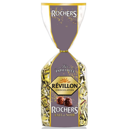 REVILLON CHOCOLATIER rochers lait/noir 370 g