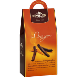 REVILLON CHOCOLATIER Les Orangettes enrobées de chocolat noir 185g