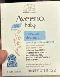 AVEENO BABY Dermexa Soothing Bath Treatment 106 g