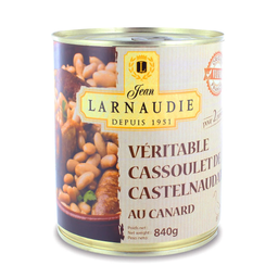 JEAN LARNAUDIE Genuine Castelnaudary duck cassoulet 840 g