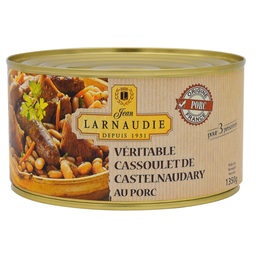 JEAN LARNAUDIE Genuine Castelnaudary Pork Cassoulet 1.350 kg