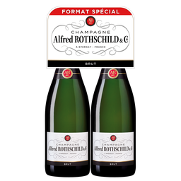 ALFRED ROTHSCHILD &AMP Magnum Champagne Alfred Rothschild & Cie - Brut - 1.5l
