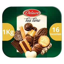 DELACRE Surtido de galletas Tea Time 1 kg