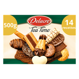 DELACRE Tea Time Tradition Surtido de galletas finas 500 g