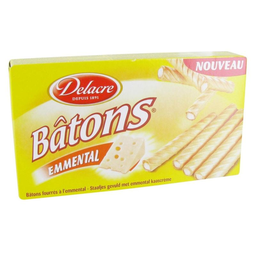 DELACRE Bastones de Emmental 60 g