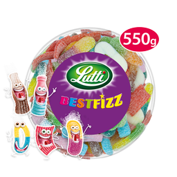 LUTTI Rebuçados Best Fizz picantes 550 g