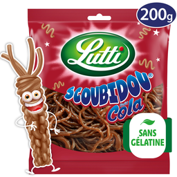 LUTTI Gomas Scoubidou Sabor Cola 200 g
